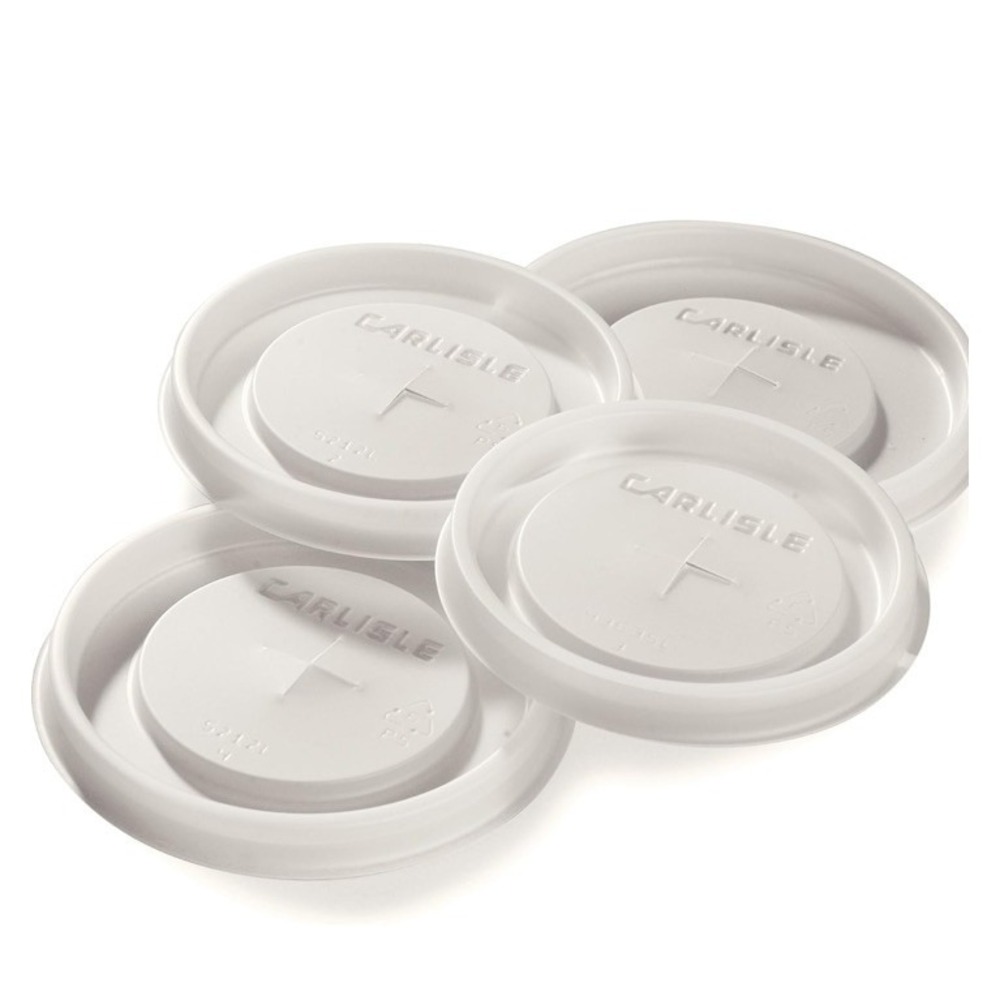 1000 Carlisle Food service Products 5506L30 Polystyrene Tumbler Lid 9.5oz
